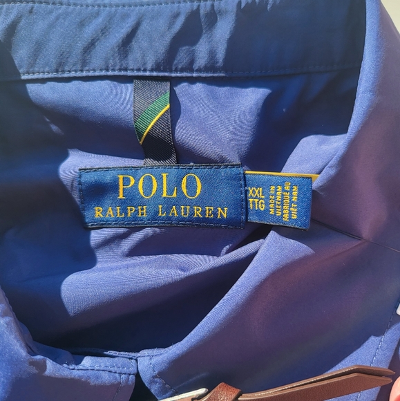 BRAND NEW WITH TAGS MEN'S POLO FULL-ZIP WINDBREAKER XXL - Picture 4 of 6